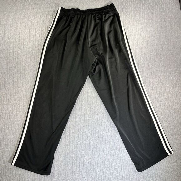 Adidas Sports Workout Athletic Classic Black Drawstrings Mens sweatpants Size (M - Picture 8 of 9